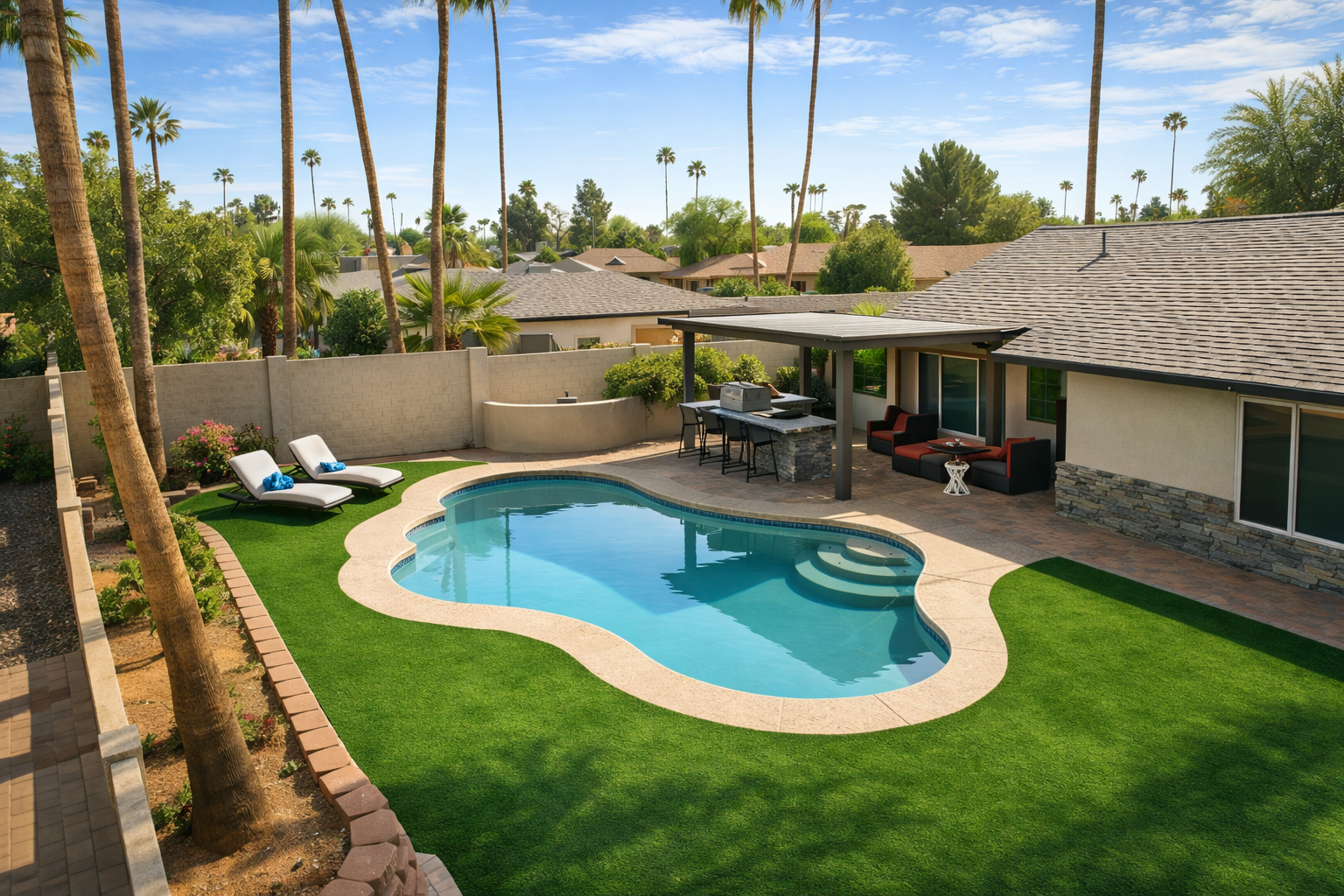 Backyard Resort Transformation