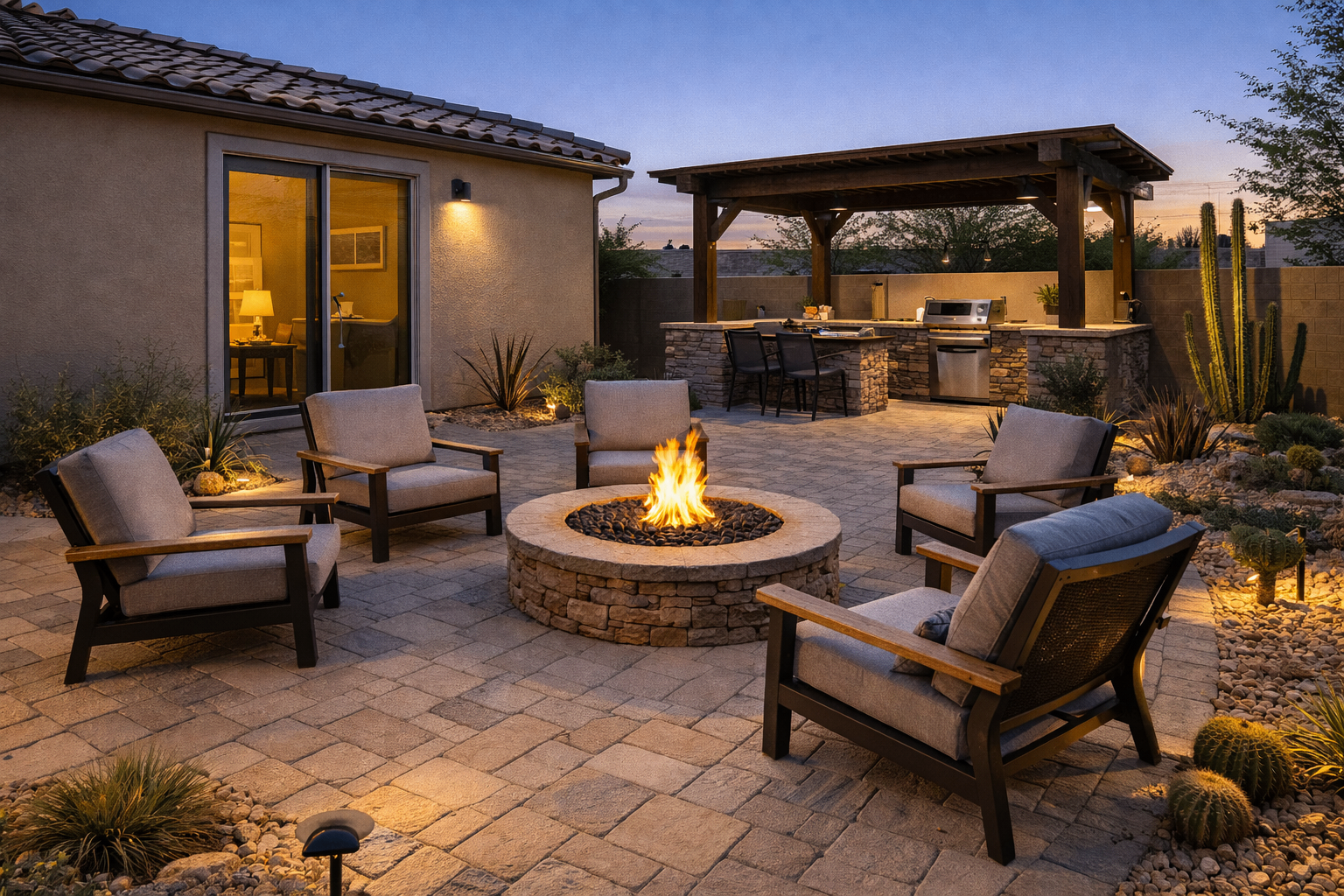 Outdoor Entertainment Area